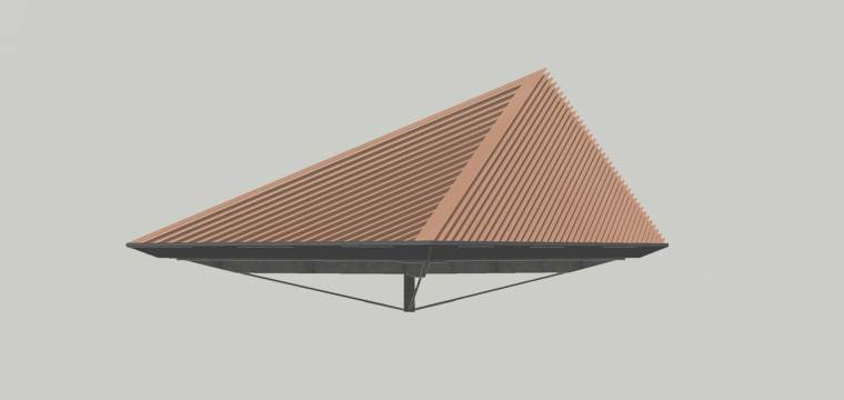 Floating Meditation Platform in the Forest
